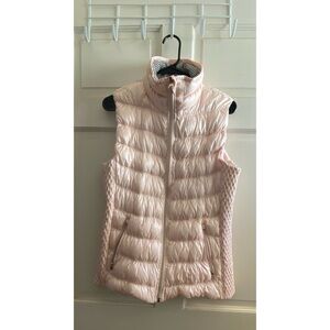 Calvin Klein NWT Light Pink Quilted Vest